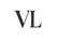 Create a luxury, minimalistic logo with the letters “VL” in a bold, elegant serif font. Use a sleek black or deep charcoal color for the letters, with balanced spacing and sharp edges. Place the letters on a transparent background in a perfect square format. The style should convey sophistication, modern technology, and premium branding, suitable for a high-end tech product brand. No extra icons, just the refined typography.